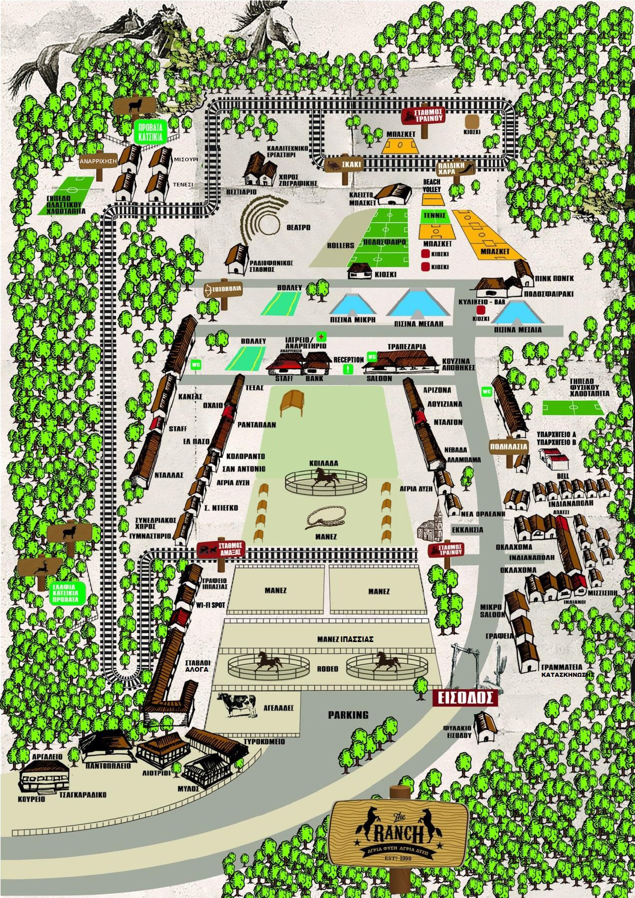Ranch Map
